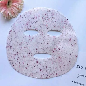 Masque en feuille non tissé <span class=keywords><strong>rose</strong></span> pétale doux, masque facial en poudre peel-off, masque sec OEM - Product Image 3