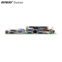 Intel I5 mini-itx Motherboard DDR3 8GB, VGA terintegrasi SATA untuk industri 9 * USB