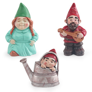 Figuras Decorativas de PVC para Jardín, Familia de Duendes, Gnomos y Elfos Navideños, Micro-paisaje - Product Image 2