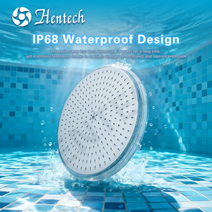 <span class=keywords><strong>Ampoule</strong></span> <span class=keywords><strong>LED</strong></span> <span class=keywords><strong>PAR56</strong></span> Hentech IP68 pour <span class=keywords><strong>piscine</strong></span>, usage hôtelier, remplacement HTPAR56B-P-T 12VAC, 100% remplie de résine PC - Product Image 2