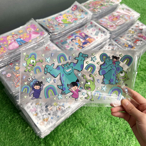 Pegatinas de Dibujos Animados y Anime al por Mayor, Calcomanías de PET Impermeables, Duraderas, Resistentes a los Rayos UV, para Vasos Libbey de 16 oz - Product Image 2