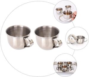 Mug en acier inoxydable, mini tasse Moscow Mule, 60 ml, tasse en cuivre - Product Image 3