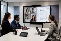 Pantalla Interactiva Inteligente 4K HD de 55/65/75 Pulgadas, Pizarra Digital Multitáctil para Salas de Reuniones y Educación