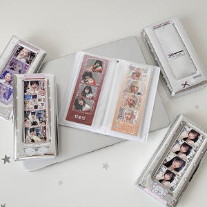 <span class=keywords><strong>Porta</strong></span> Fotocard Kpop a Quattro Scomparti in PVC Lucido, Stile 'Star Chasing Girl', per Album Fotografici e Biglietti da Visita - Product Image 4