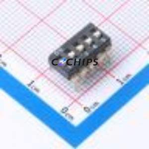 SMXH-05K-TP DIP Switch Through hole Component (THT) Switch 5 2.54mm 25mA 24V - Product Image 1