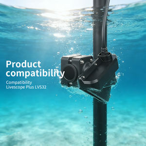 VINmounts Heavy Duty Sonar Mount for LVS32 Transducer – Multi-Mode Adjustable <b>Bracket</b> with Mini Clamp for Fishing Use - Product Image 4