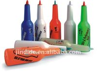 Bouteilles Flair colorées en plastique durable de tailles multiples pour la pratique et l'utilisation d'autres endroits