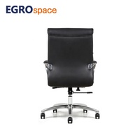 Fauteuil de bureau exécutif en cuir, inclinable, ergonomique, de luxe, personnalisé par EGROspace Factory, pour réunions