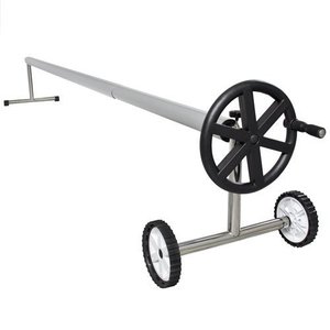 <span class=keywords><strong>Enrouleur</strong></span> de couverture de piscine rétractable avec sangles de fixation, rouleau pour couverture solaire et bobine pare-soleil pour piscine - Product Image 3