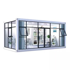 Bureau mobile de chantier, hébergement, véranda, espace de repos rural, maison résidentielle en conteneurs à montage rapide sur deux étages - Product Image 2