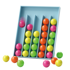 Xách tay nhựa màu phân loại bóng trò chơi phù hợp với xếp chồng cảm giác tập thể dục não suy nghĩ đồ chơi cho trẻ em - Product Image 1