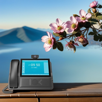 Sasincomm S19-G SIP/2.0, Videoconferencia Multiparticular de 1080P, para Oficina, Negocios, Hospital, Escuela, VoIP, Android, Escritorio, con Wi-Fi y PoE