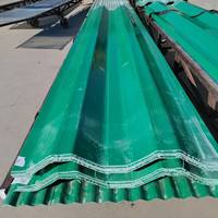 Tôle de Toiture Colorée 0,25 mm Fourniture Usine PPGI/PPGL pour Maison Préfabriquée, Tôle d'Acier Ondulée Galvanisée au Zinc Prélaquée, Tuile de Toiture