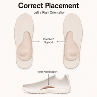 Coussinets de talon en silicone anti-fissures, demi-semelles antidérapantes en gel pour chaussures, inserts de talon pour chaussures
