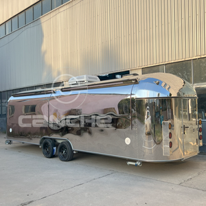 Remolque de Comida Rápida Personalizado, Camión de Comida Móvil, Carrito de Café y Helados, Remolque de Comida con Dos Ejes - Product Image 4