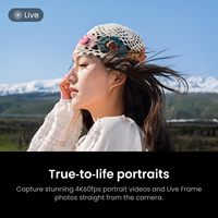 Caméra Insta 360 Luna Ultra 8K avec double objectif Leica, zoom 12x, écran tactile détachable de 2 pouces avec puce IA, caméra professionnelle