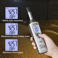 Higrómetro Digital DT-321S, Termómetro de Alta Respuesta, Monitor de Temperatura y Humedad del Aire para Inspección de Sistemas HVAC
