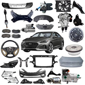 현대 소나타 Ix35 I10 제네시스 쿠페 자동차 부품 자동차 범퍼 LED 헤드 라이트 후드 라디에이터 그릴 - Product Image 1