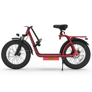 Scooter Eléctrico X20 Rojo de 20 Pulgadas, Bicicleta de Reparto de Alimentos de Largo Alcance, Plegable, de Alta Velocidad, X20 X20 X20 S - Product Image 4