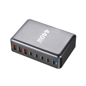 440W GaN USB tipo C caricatore veloce con più porte PD QC3.0 Desktop EU US UK AU adattatore per iPhone/<span class=keywords><strong>Samsung</strong></span>/Laptop - Product Image 3