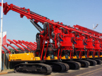 Foreuse rotative hydraulique 360 kNm de couple, machine de forage profond SR360 pour la construction de ponts et de bâtiments