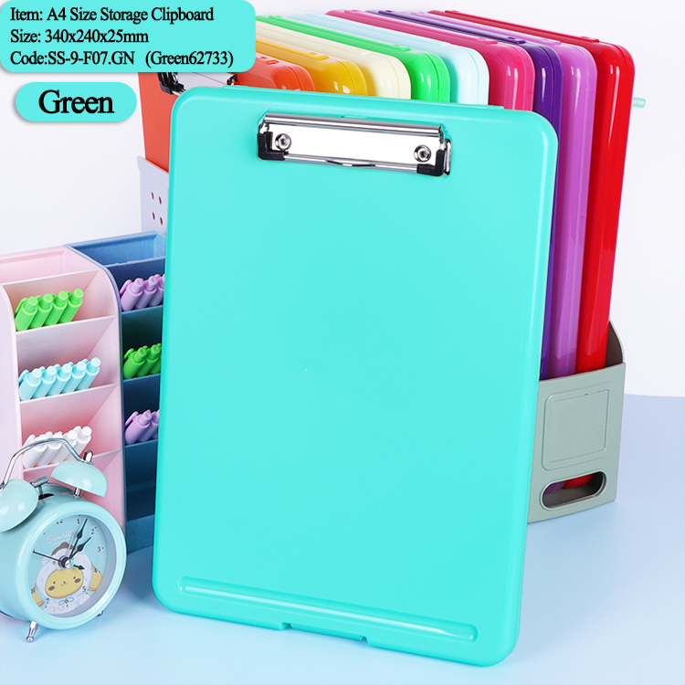 F07 Storage Clipboard Green