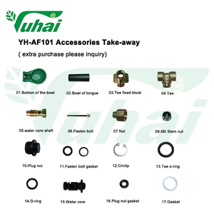 2.6 litri di bestiame acqua ciotole 1.3kg ciotole per bere con il tubo per l'erogatore di acqua per le mucche - Product Image 4