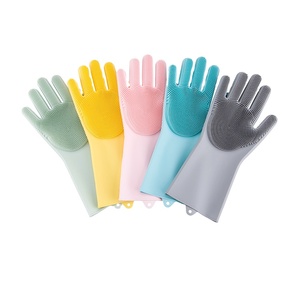 Gant magique en silicone pour la vaisselle, gant de lavage de la vaisselle sans latex, gants de lavage de la vaisselle en silicone - Product Image 1