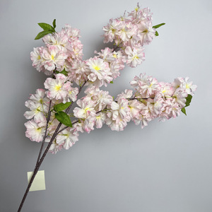 Nhân Tạo Bó Hoa Trắng Màu Hồng Lụa Hoa Anh Đào Thân Cây Giả Sakura Hoa Chi Nhánh Nhân Tạo Hoa Anh Đào Hoa - Product Image 4