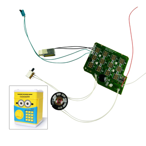 Placa Controladora Electrónica KY para Niños, PCB <span class=keywords><strong>de</strong></span> Juguete Hucha, Máscara <span class=keywords><strong>de</strong></span> Soldadura Verde, 1 oz Cobre, OS/RAM Personalizados, ODM/OEM - Product Image 2