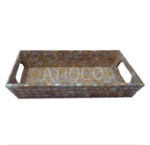 Plateau de service élégant en MDF de haute qualité, style Art Déco, avec un design unique en forme d'os, idéal pour les anniversaires, Noël et le Nouvel An chinois - Product Image 6
