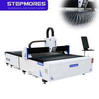 Venta de Fábrica: Máquina de Corte Láser de Fibra de Acero Inoxidable 1530 con Controlador Raytools o Au3tech para Corte Preciso
