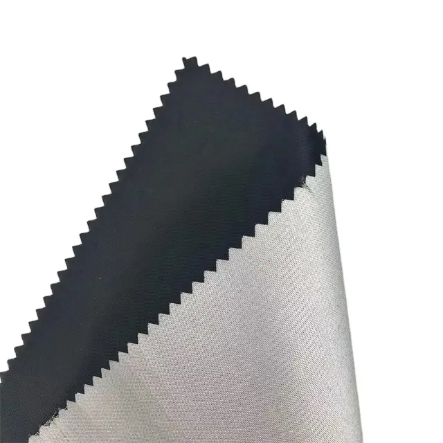 RPET Polyester 210 D PU Silber beschichteter Oxford-Stoff UV-beständig wasserdicht für Zelt Vordach Tasche Gepäck