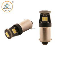 Ampoule LED BA9S pour voiture 6.3V 12-24V, ampoule LED à baïonnette BA9S, ampoule LED d'indicateur BA9S, ampoule LED pour console de jeu BA9S, ampoule 4LED