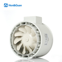 Ventilateur extracteur de toilettes Hon&Guan 8 pouces, ventilateur d'évacuation, ventilateur de salle de bain
