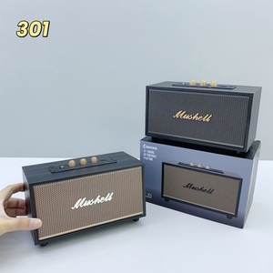 Loa Bluetooth XM-301 mới về - Loa di động HIFI, âm thanh mạnh mẽ, bass sâu, kiểu dáng cổ điển, không dây, sạc lại được, loa siêu trầm dành cho DJ - Product Image 4