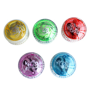 Wholesale Custom Logo Party Decor LED Light-Up Yo-Yo <b>Ball</b> <b>Glowing</b> in the Dark Spinning Toy for Kids Holiday Children's Gift - Product Image 5