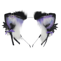 Fait à la main Goth magnifique cerceau Halloween tout jusqu'à Lolita coiffure Girly cheveux accessoires bandeau