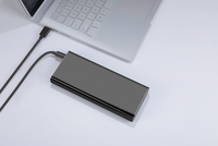 Banque d'alimentation à charge rapide en alliage d'aluminium 100w Distributeur automatique Accessoires pour ordinateur portable pour tablette pour Microsoft Surface Pro