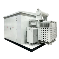 Transformateur de type coffret 35 kV, unité de transformateur immergé dans l'huile de 1000 kVA pour la distribution d'énergie renouvelable