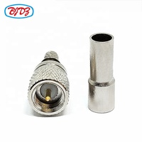 Usine directement 10/32 M5 mâle prise microdot 10-32 connecteur pour RG179 RG316 LMR100 RG174 RF coaxial connecteurs coaxiaux en stock
