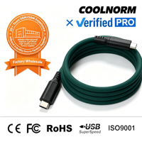 Cable de Datos Magnético de Doble Cabeza Tipo-C de Silicona para Carga Rápida, Compatible con Android y USB para Auto