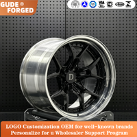 Jantes forgées GUDE 722AutoNB Deep Dish 2/3 pièces 5x130 5x112 5x120, jantes de 20, 21 et 22 pouces, jantes profondes pour voitures
