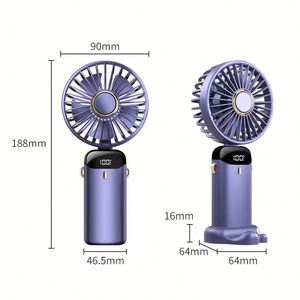 Promotional Custom Fan Wholesale USB Charging Handheld Portable Business Advertising <b>Gift</b> - Product Image 4