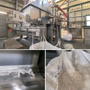 Sécheur rotatif à tambour industriel pour amidon, maltodextrine, flocons de condensation haute efficacité, traitement des boues et des déchets, transformation alimentaire - Product Image 3