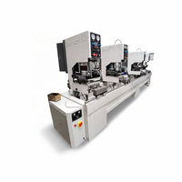 Machine à fenêtres UPVC à quatre têtes contrôlée par PLC haut de gamme avec soudure sans soudure pour profilés PVC 4,5 kW 380 V/220 V