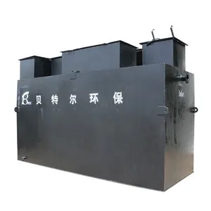 Оборудование для очистки сточных вод бытовой биогаз септик биореактор подземный компактный очистный завод