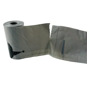 Durable Leak Proof Custom Printed Refill Rolls Pet Waste Bag Bio Degradable Dog Poop Bags Holder