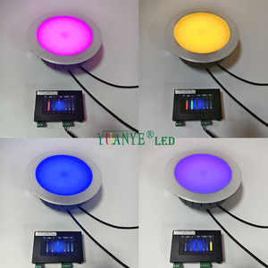 Rgbwa + UV Màu Ngoài Trời Không Thấm Nước 72W Ánh Sáng Sân Khấu DMX YY-DMR020 Điều Khiển IP67 Đánh giá Nhúng Trần-Gắn Thông Tư Downlights - Product Image 2