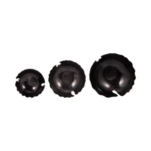 Set di 3 ciotole decorative nere in metallo per centrotavola, decorazioni per la casa, bancone della cucina, tavolino da caffè - Product Image 6